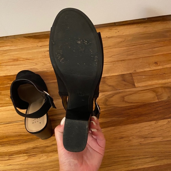 A New Day - Open Toe Heeled Pumps - 10 - Picture 7 of 12